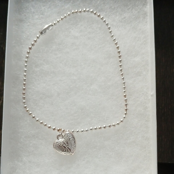 Jewelry - Silver Heart Charm Bracelet